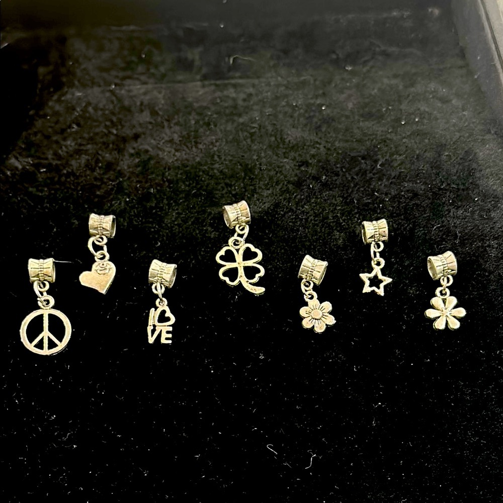 Qty-1 Charms Fit into Pandora and European Bracelets